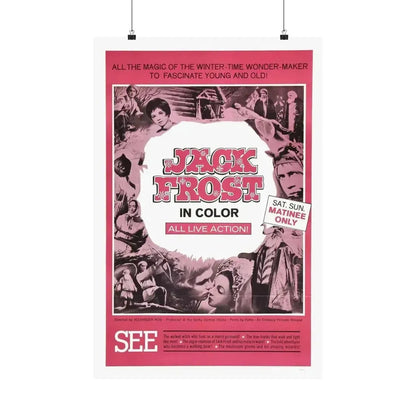 JACK FROST 1964 - Paper Movie Poster - The Sticker Space