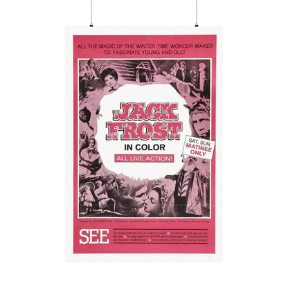 JACK FROST 1964 - Paper Movie Poster - The Sticker Space