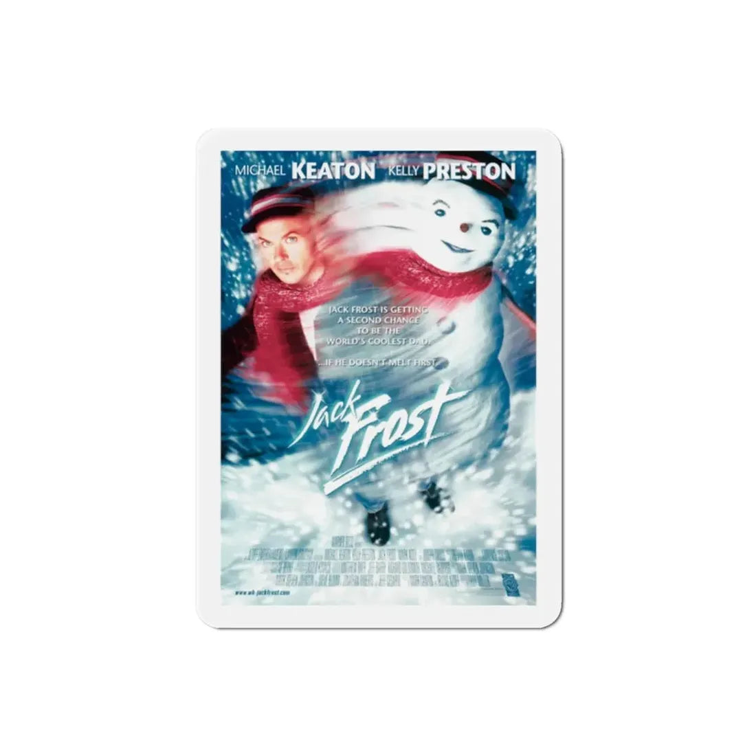 Jack Frost 1998 Movie Poster Refrigerator Magnet - The Sticker Space
