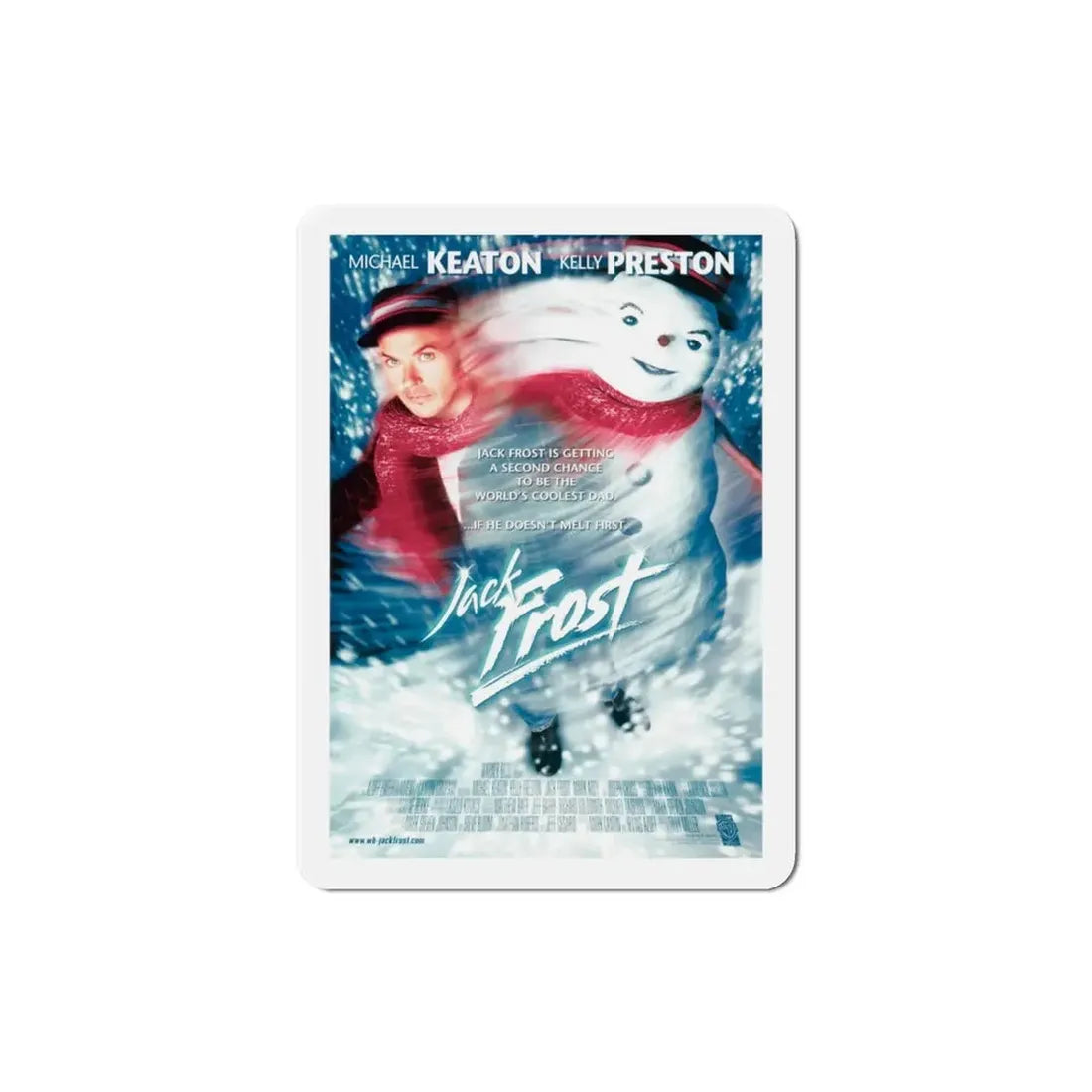 Jack Frost 1998 Movie Poster Refrigerator Magnet - The Sticker Space