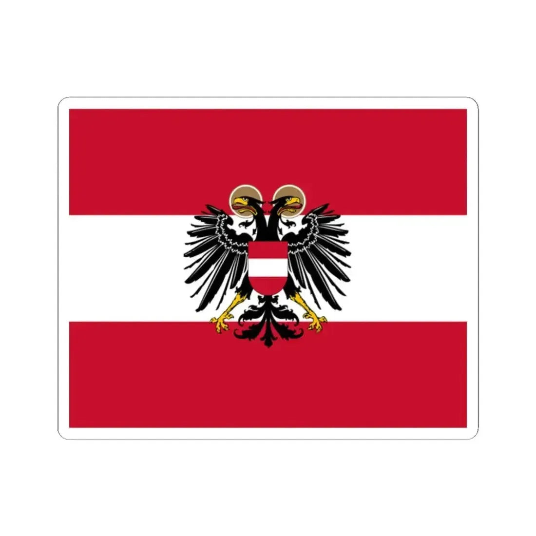 Jack of Austria 1936-1938 (Austria) STICKER Vinyl Kiss-Cut Decal 2 Inch White - The Sticker Space