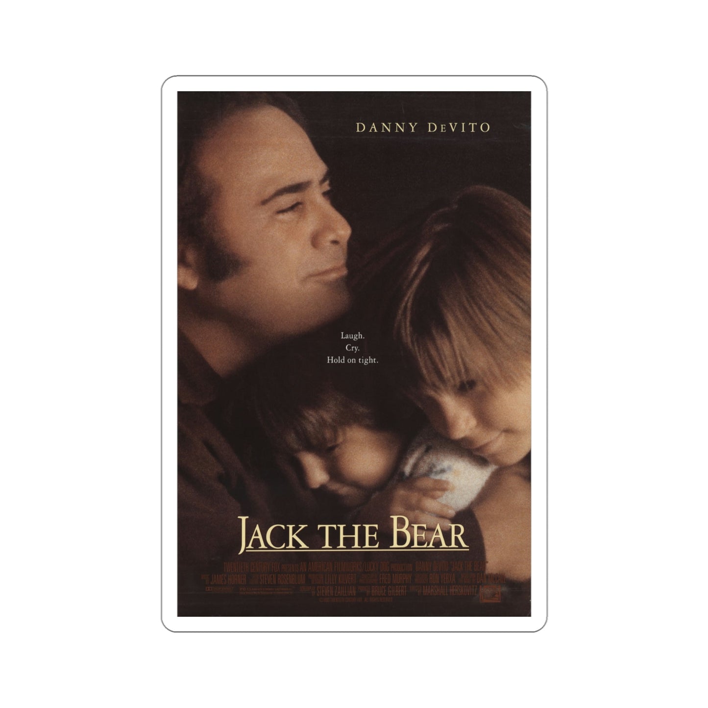 Jack the Bear 1993 Movie Poster STICKER Vinyl Die-Cut Decal-4 Inch-The Sticker Space