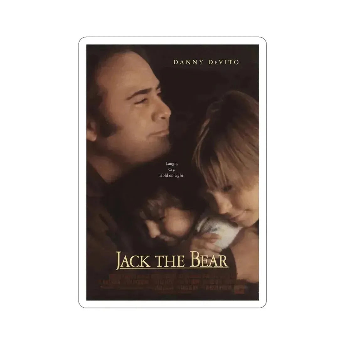 Jack the Bear 1993 Movie Poster STICKER Vinyl Die-Cut Decal 6 Inch - The Sticker Space