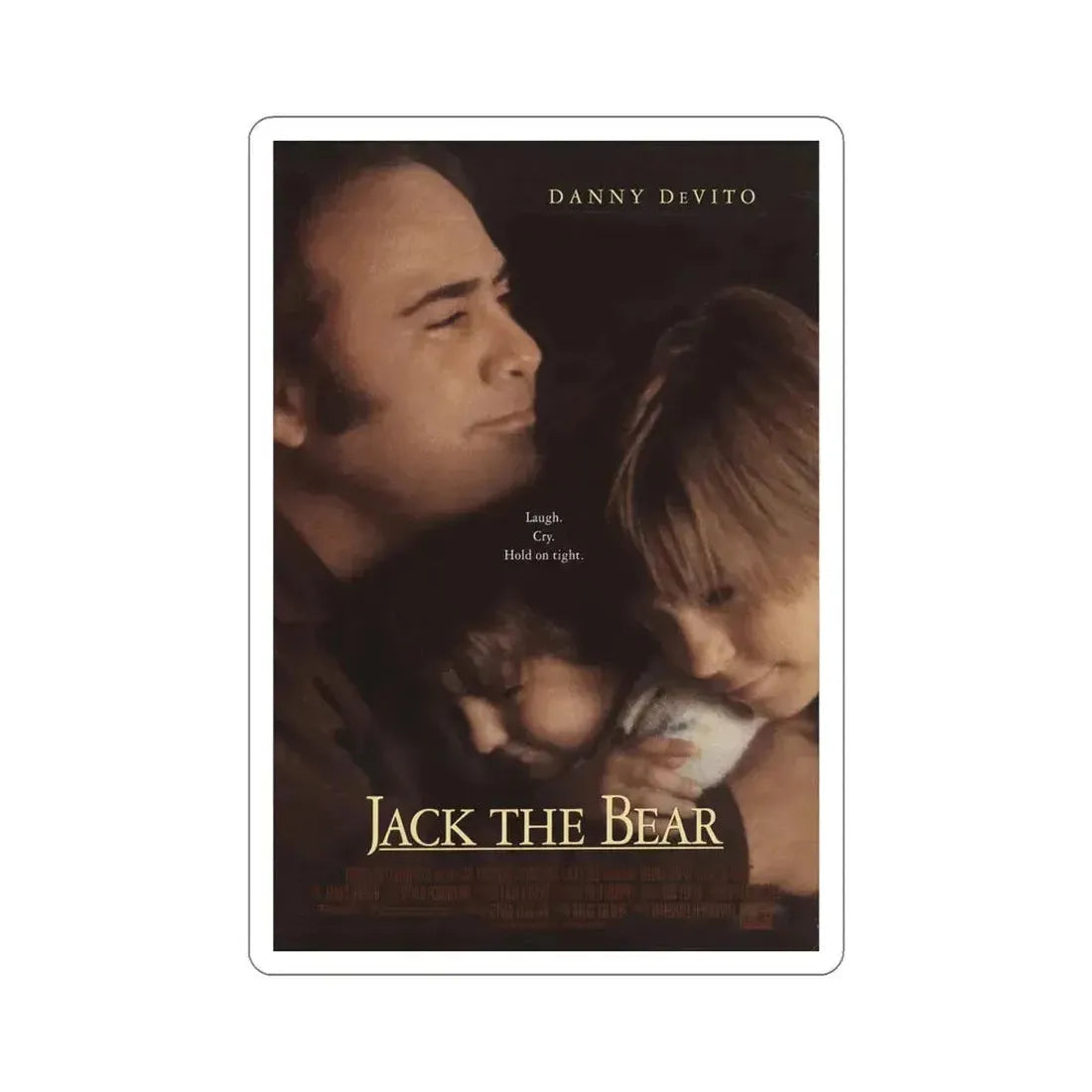 Jack the Bear 1993 Movie Poster STICKER Vinyl Die-Cut Decal 6 Inch - The Sticker Space