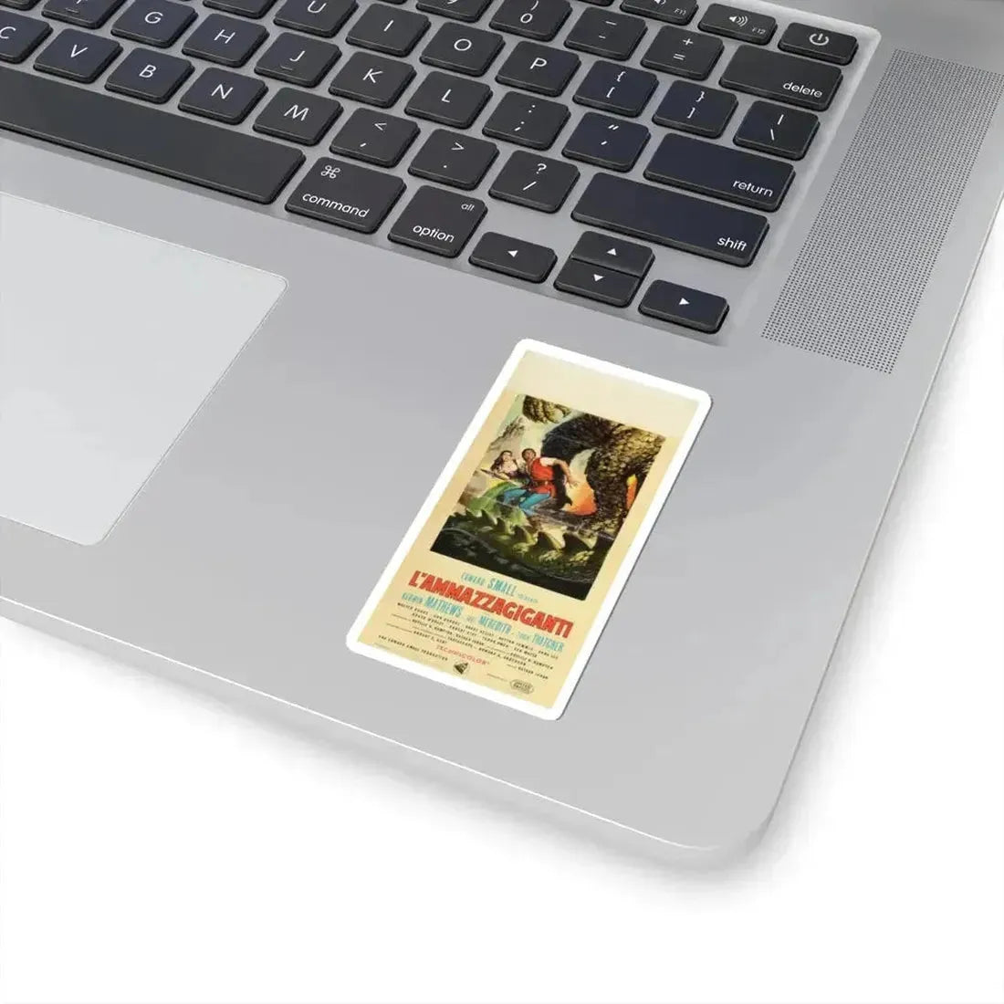 JACK THE GIANT KILLER (ITALIAN) 1962 Movie Poster - STICKER Vinyl Kiss-Cut Decal - The Sticker Space