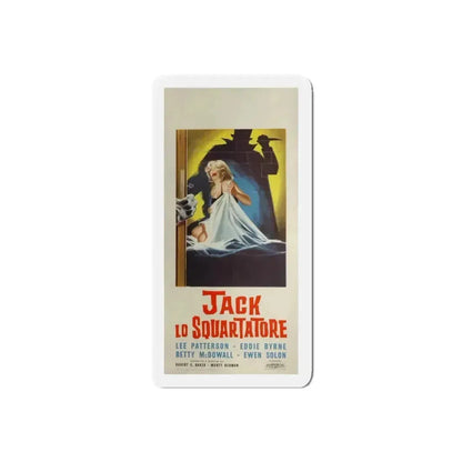 JACK THE RIPPER (ITALIAN) 1959 Movie Poster - Refrigerator Magnet 5 Inch Die-Cut - The Sticker Space