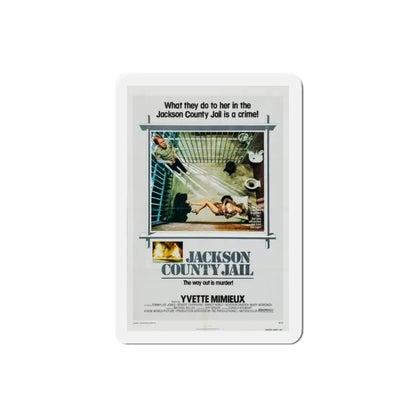 Jackson County Jail 1976 2 Movie Poster Refrigerator Magnet - The Sticker Space