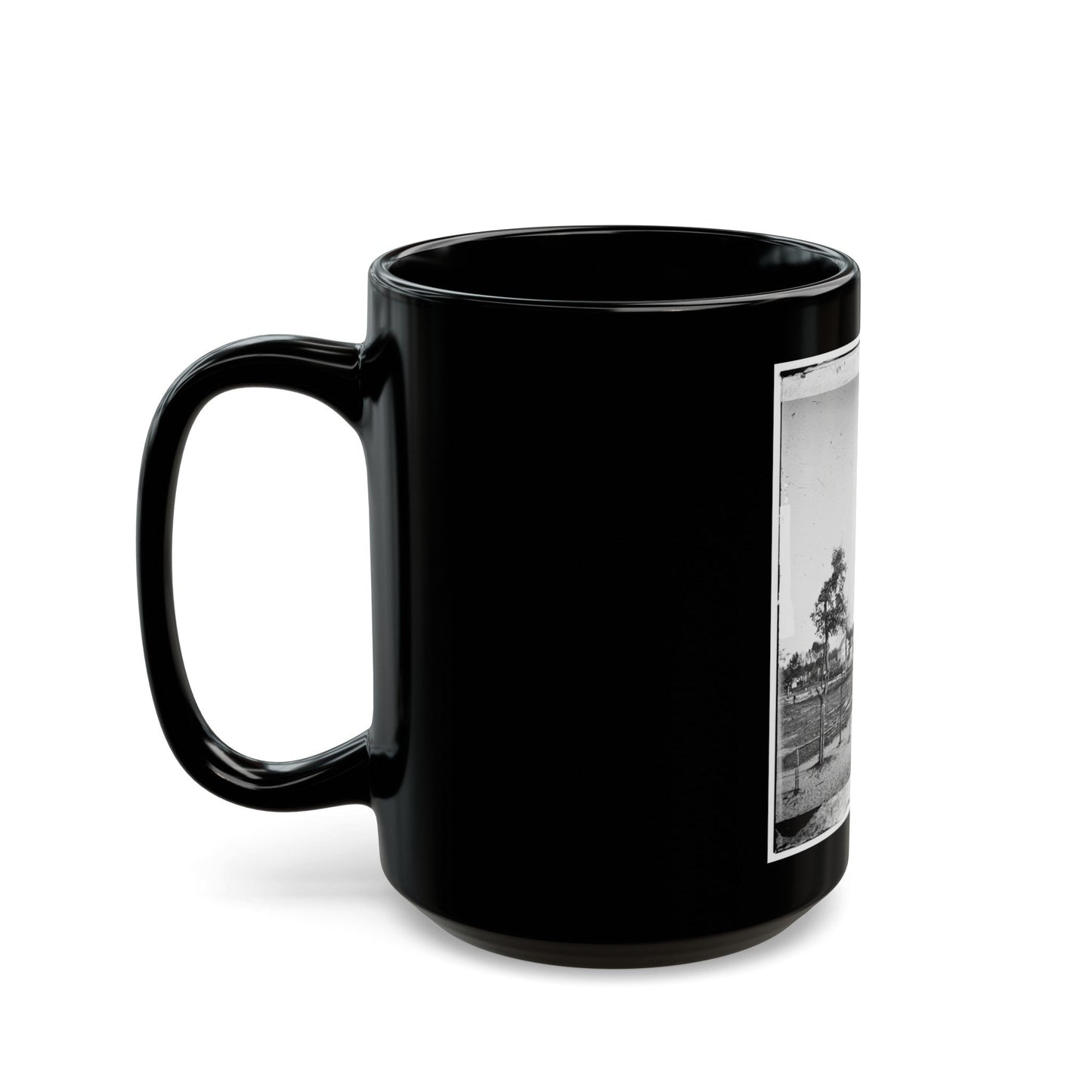 Jacksonville, Fla. Signal Tower (U.S. Civil War) Black Coffee Mug-The Sticker Space