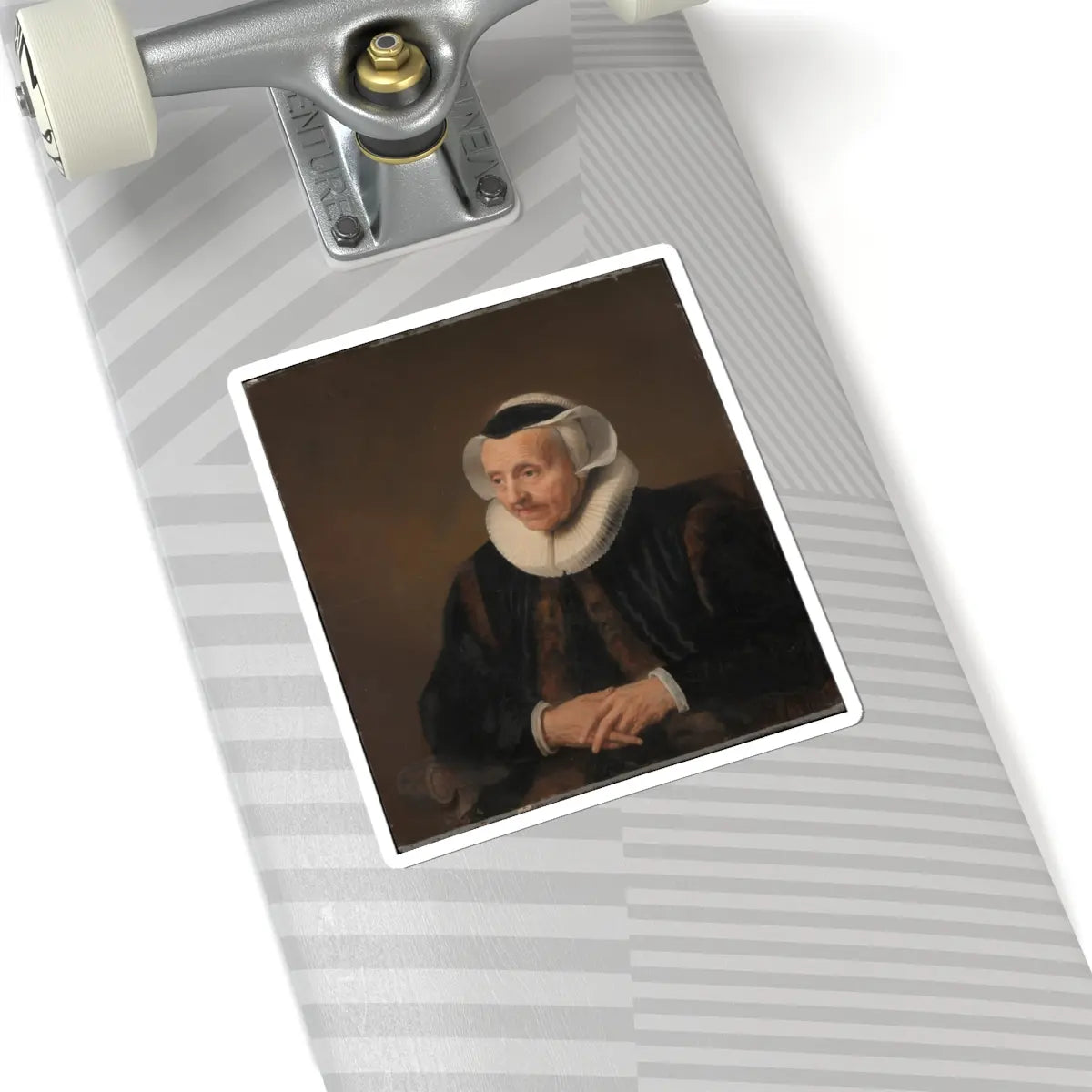 SKU:TSS-STICK-JCBBCK-6X6-2 Sizes:6" × 6" Types:White