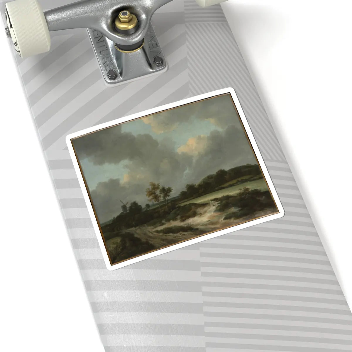 SKU:TSS-STICK-JCBVN-6X6-2 Sizes:6" × 6" Types:White