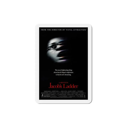 Jacobs Ladder 1990 Movie Poster Refrigerator Magnet 3 Inch - The Sticker Space