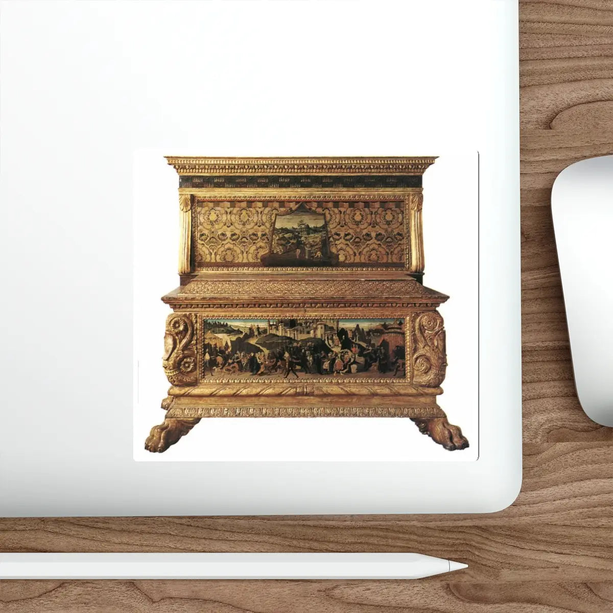 SKU:14533449734460206399 Sticker types:White Shape:Die-Cut Sizes:5" × 5"