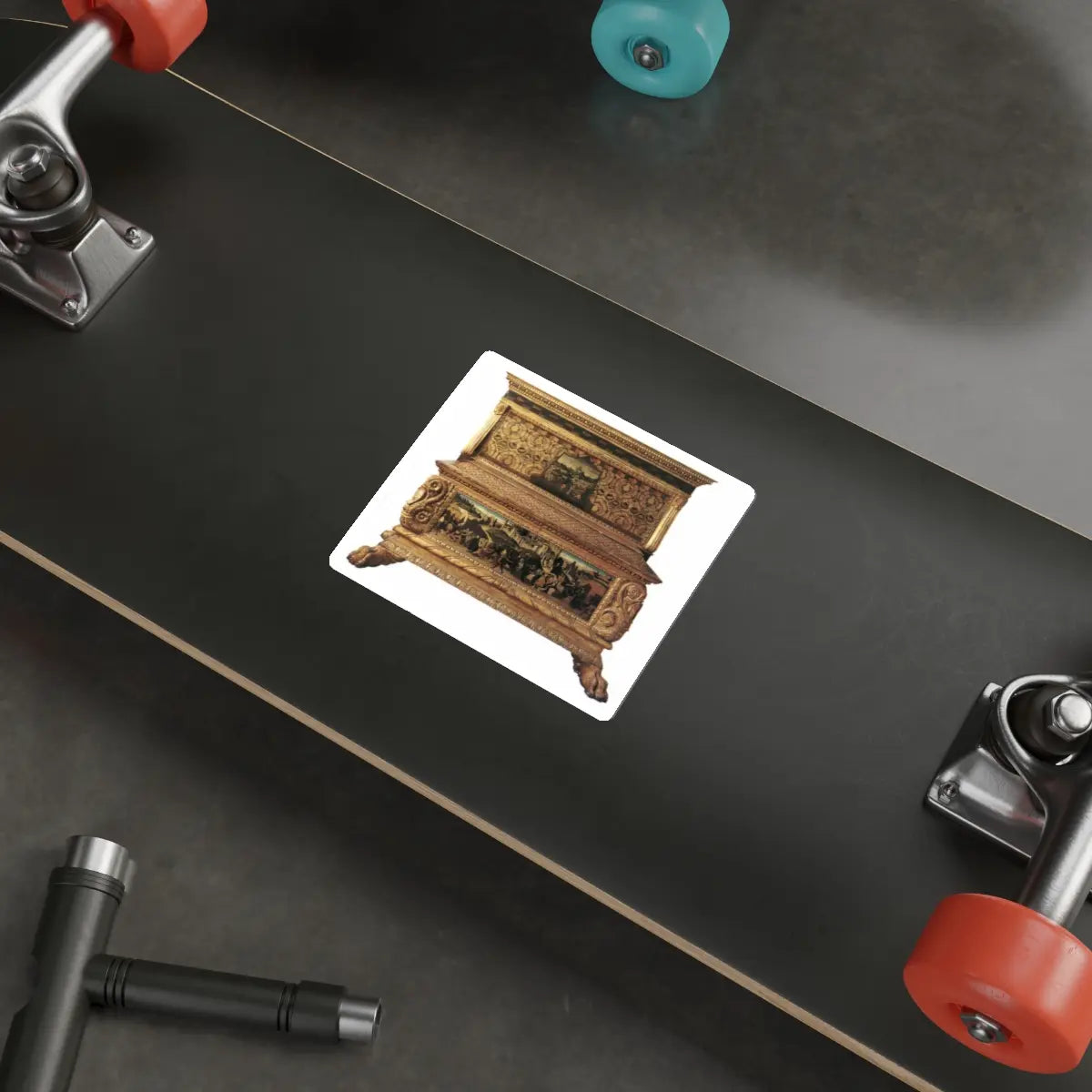 SKU:26380384028420561166 Sticker types:White Shape:Die-Cut Sizes:4" × 4"