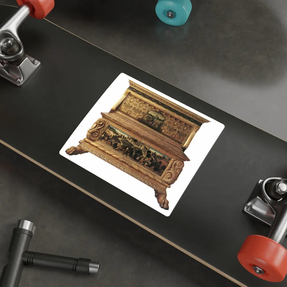 SKU:33692302372936119297 Sticker types:White Shape:Die-Cut Sizes:6" × 6"