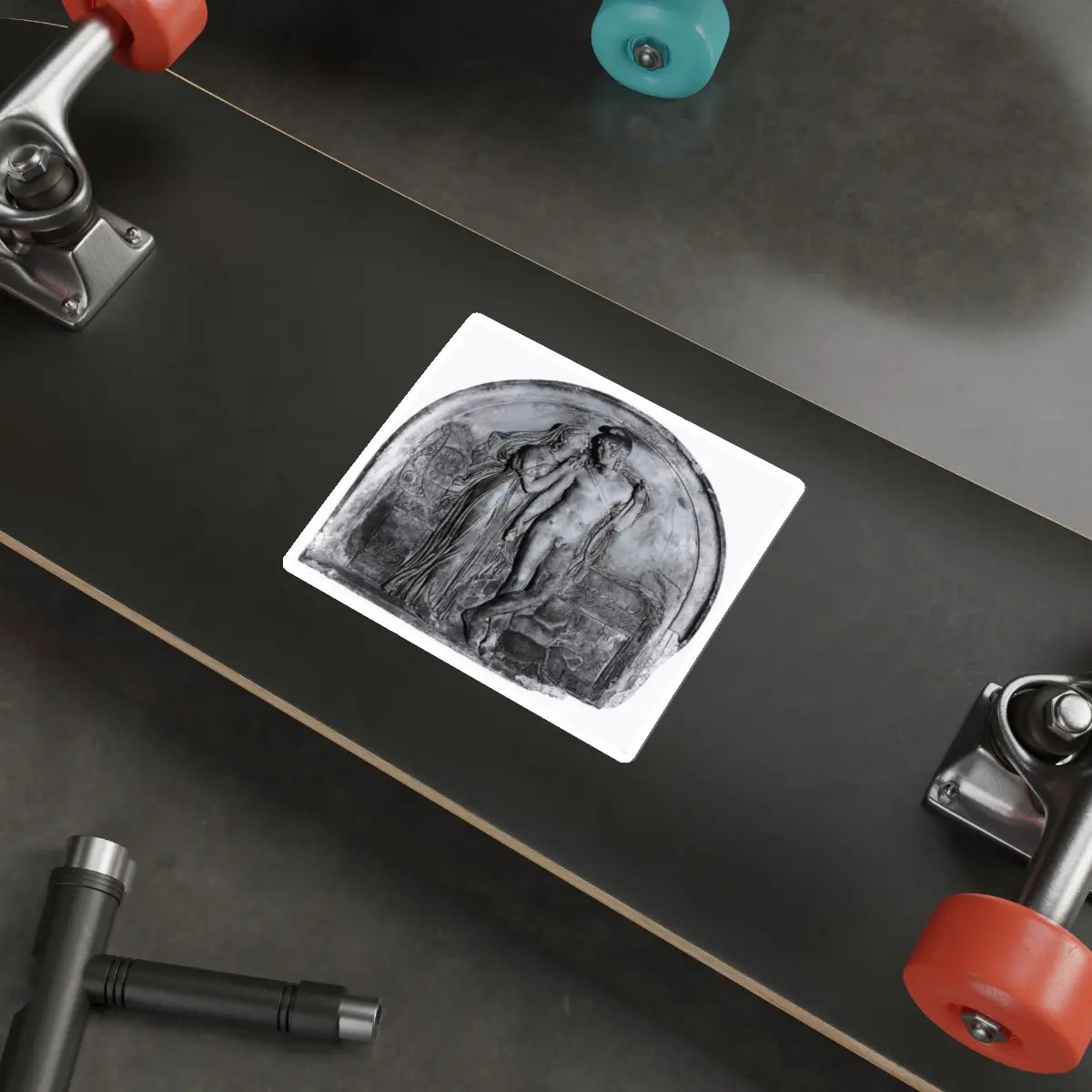 SKU:18915696569843954643 Sticker types:White Shape:Die-Cut Sizes:5" × 5"