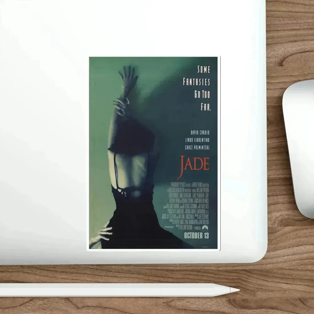 Jade 1995 Movie Poster STICKER Vinyl Die-Cut Decal - The Sticker Space