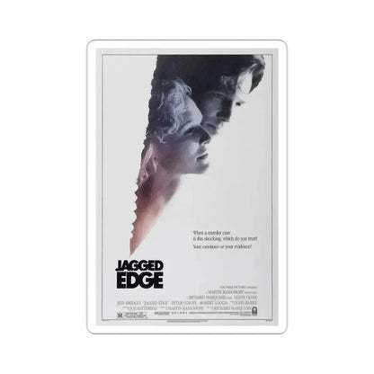 Jagged Edge 1985 Movie Poster STICKER Vinyl Die-Cut Decal 2 Inch - The Sticker Space