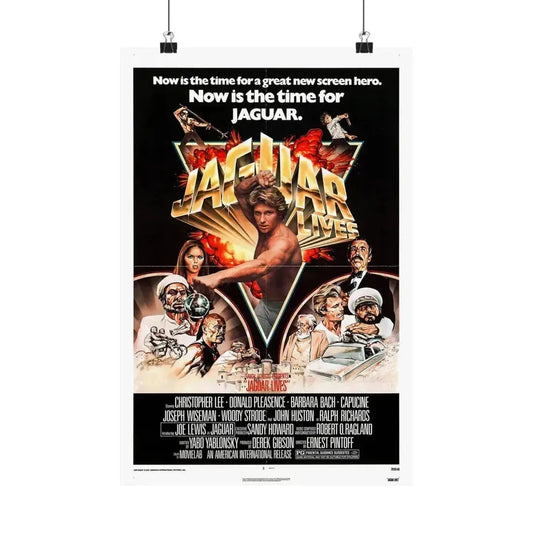 JAGUAR LIVES 1979 - Paper Movie Poster 12″ x 18″ Matte - The Sticker Space