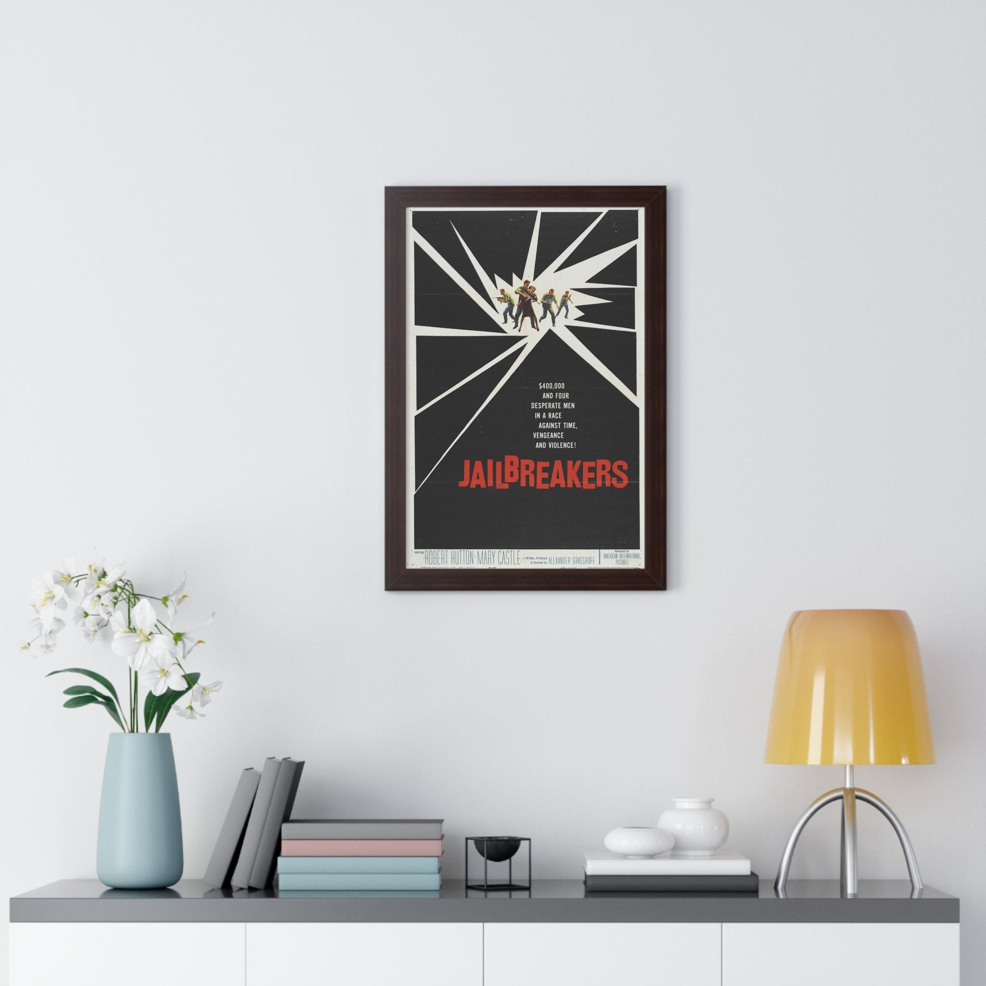 JAILBREAKERS 1960 - Framed Movie Poster-The Sticker Space