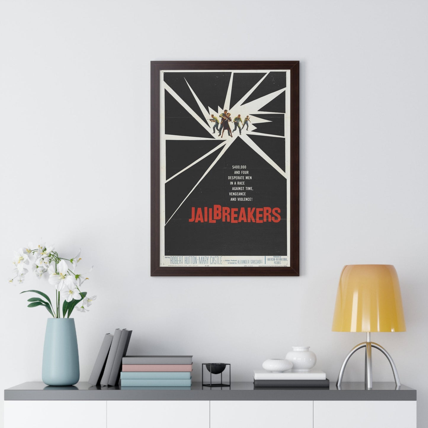 JAILBREAKERS 1960 - Framed Movie Poster-The Sticker Space