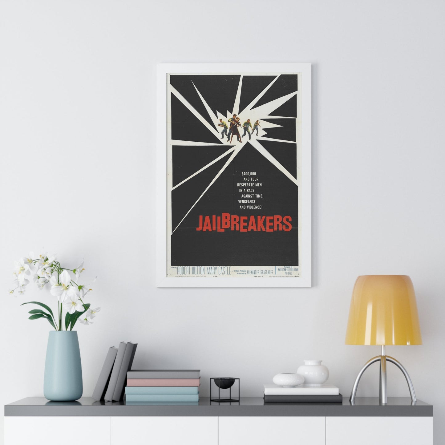 JAILBREAKERS 1960 - Framed Movie Poster-The Sticker Space