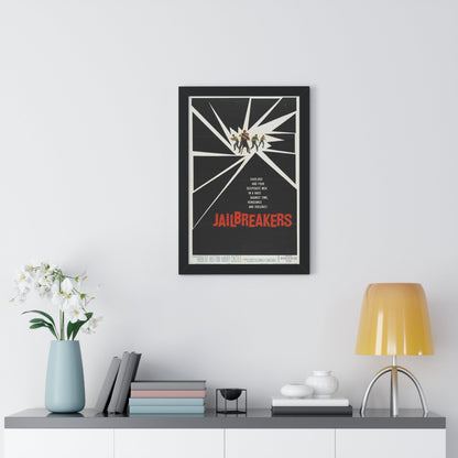 JAILBREAKERS 1960 - Framed Movie Poster-The Sticker Space