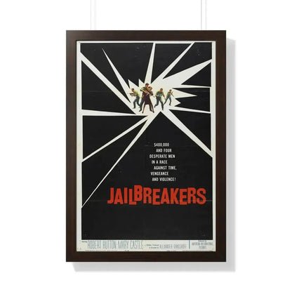 JAILBREAKERS 1960 - Framed Movie Poster - The Sticker Space