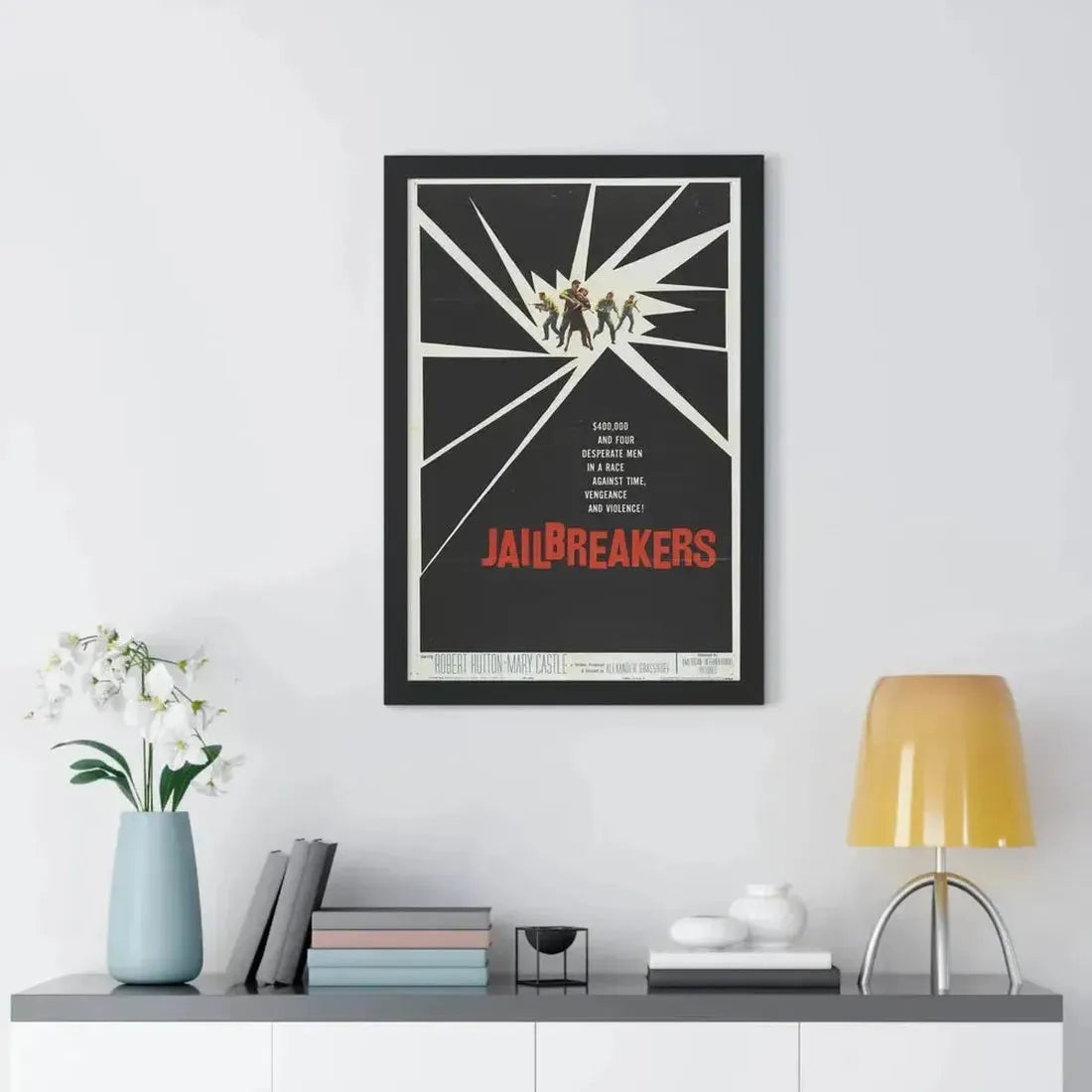 JAILBREAKERS 1960 - Framed Movie Poster - The Sticker Space