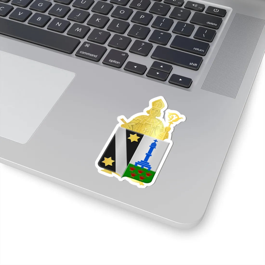 Jalhay wapen (Belgium) (Coat of Arms) STICKER Vinyl Kiss-Cut Decal - The Sticker Space