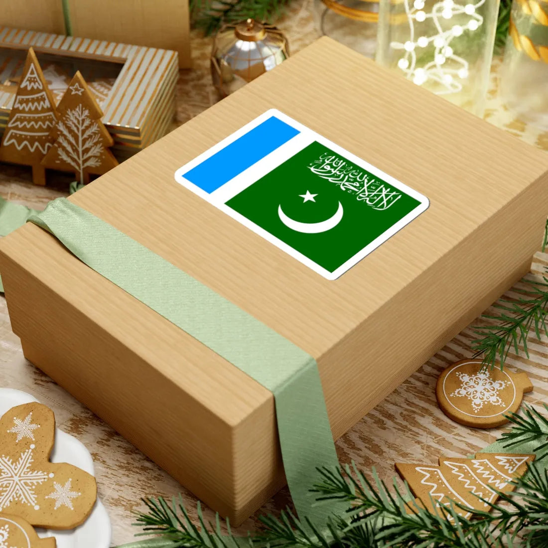 Jamaat-e-Islami Pakistan Flag (Pakistan) STICKER Vinyl Kiss-Cut Decal - The Sticker Space