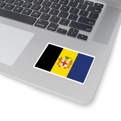 Jamaica Flag Proposal 4 1962 (Jamaica) STICKER Vinyl Kiss-Cut Decal - The Sticker Space