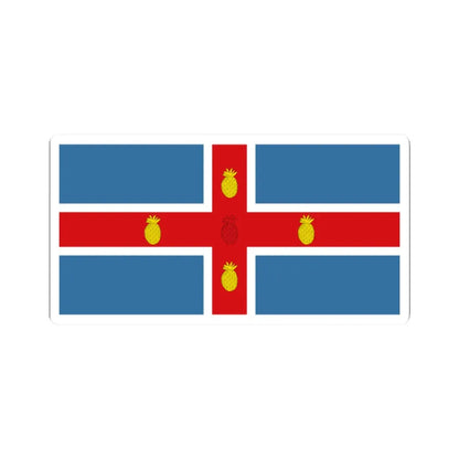 Jamaica Flag Proposal 6 1962 (Jamaica) STICKER Vinyl Kiss-Cut Decal 2 Inch White - The Sticker Space