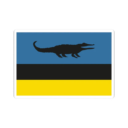 Jamaica Flag Proposal 7 1962 (Jamaica) STICKER Vinyl Kiss-Cut Decal 3 Inch White - The Sticker Space