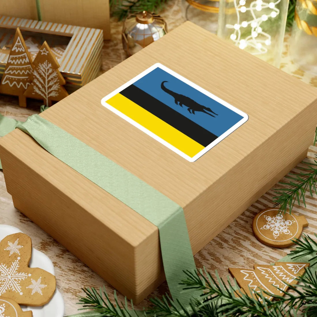 Jamaica Flag Proposal 7 1962 (Jamaica) STICKER Vinyl Kiss-Cut Decal - The Sticker Space