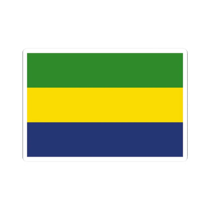 Jamaica Flag Proposal 8 1962 (Jamaica) STICKER Vinyl Kiss-Cut Decal 2 Inch White - The Sticker Space