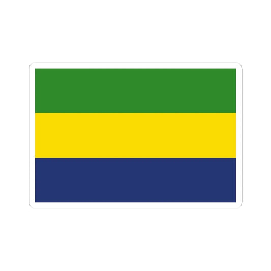 Jamaica Flag Proposal 8 1962 (Jamaica) STICKER Vinyl Kiss-Cut Decal 2 Inch White - The Sticker Space