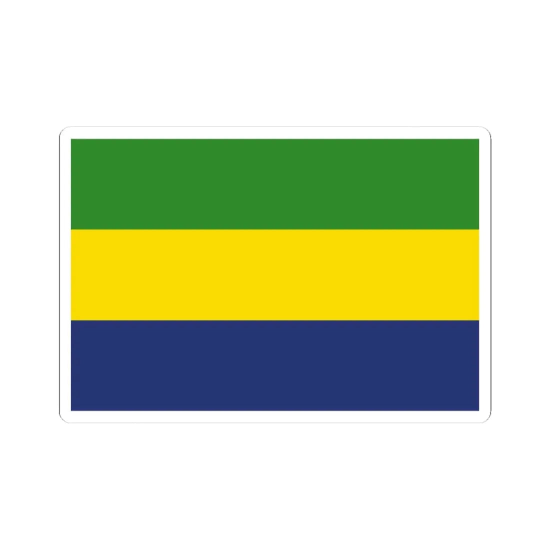 Jamaica Flag Proposal 8 1962 (Jamaica) STICKER Vinyl Kiss-Cut Decal 3 Inch White - The Sticker Space