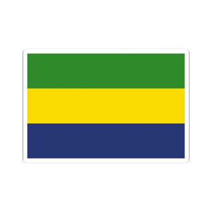 Jamaica Flag Proposal 8 1962 (Jamaica) STICKER Vinyl Kiss-Cut Decal 3 Inch White - The Sticker Space
