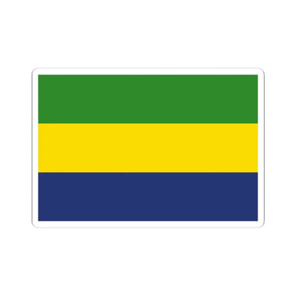 Jamaica Flag Proposal 8 1962 (Jamaica) STICKER Vinyl Kiss-Cut Decal 6 Inch White - The Sticker Space