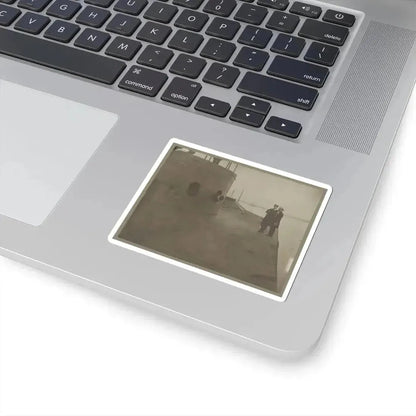 James River, Va. Deck and Turret of U.S.S. Monitor (U.S. Civil War) STICKER Vinyl Kiss-Cut Decal - The Sticker Space