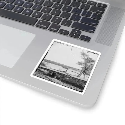 James River, Va. Sunken Confederate Ships Virginia (Ram) and Jamestown (U.S. Civil War) STICKER Vinyl Kiss-Cut Decal - The Sticker Space