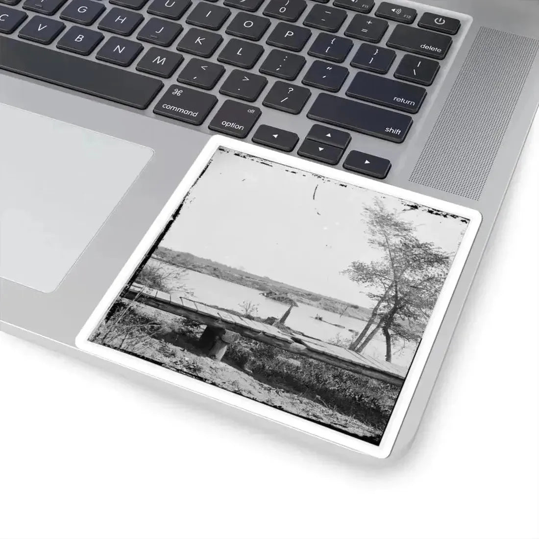 James River, Va. Sunken Confederate Ships Virginia (Ram) and Jamestown (U.S. Civil War) STICKER Vinyl Kiss-Cut Decal - The Sticker Space