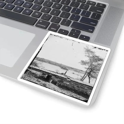 James River, Va. Sunken Confederate Ships Virginia (Ram) and Jamestown (U.S. Civil War) STICKER Vinyl Kiss-Cut Decal - The Sticker Space