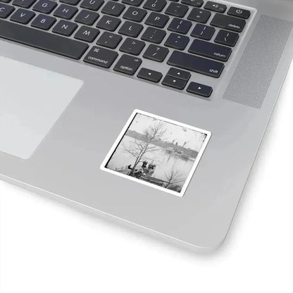 James River, Virginia. U.S. Gunboat Massasoit (U.S. Civil War) STICKER Vinyl Kiss-Cut Decal - The Sticker Space