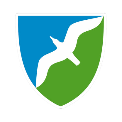 Jammerbugt Kommune coa (Denmark) (Coat of Arms) STICKER Vinyl Kiss-Cut Decal 2 Inch White - The Sticker Space