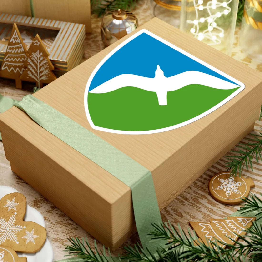 Jammerbugt Kommune coa (Denmark) (Coat of Arms) STICKER Vinyl Kiss-Cut Decal - The Sticker Space