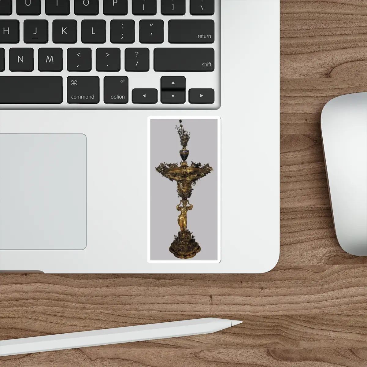 SKU:24100648862865035931 Sticker types:White Shape:Die-Cut Sizes:4" × 4"