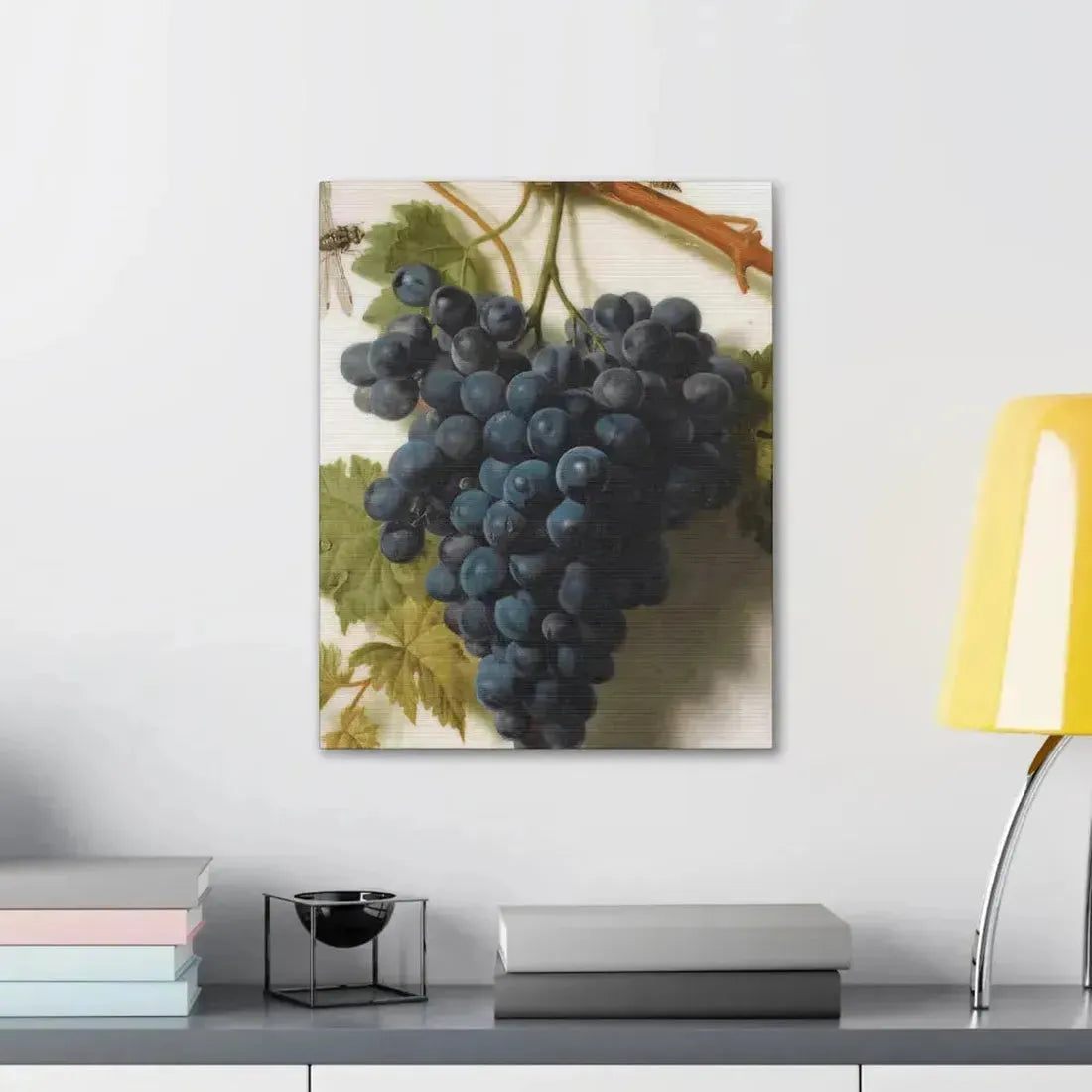 Jan Frans van Dael (1764-1840) Grappe de Raisins Marble - Canvas Wall Art - The Sticker Space