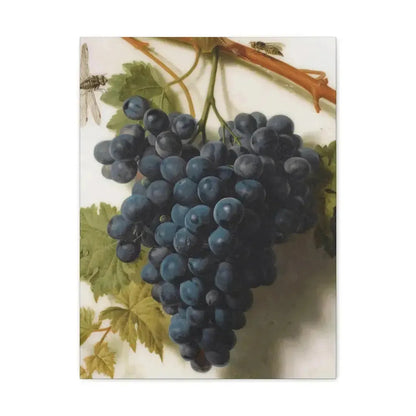 Jan Frans van Dael (1764-1840) Grappe de Raisins Marble - Canvas Wall Art - The Sticker Space
