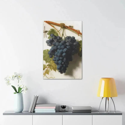 Jan Frans van Dael (1764-1840) Grappe de Raisins Marble - Canvas Wall Art - The Sticker Space